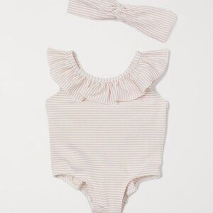 H&M Swimsuit & Matching Hairband